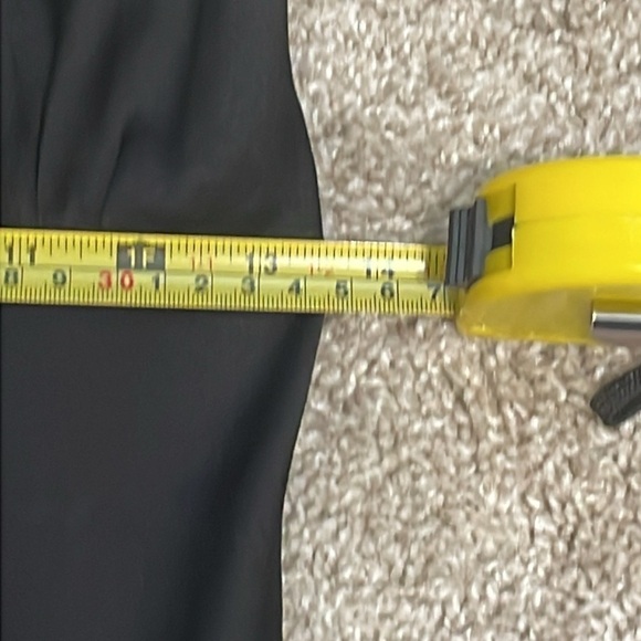 ASOS Women Maxi Slip Dress XS Black Bodycon Ruched Top Cocktail Party Preppy - Picture 8 of 10